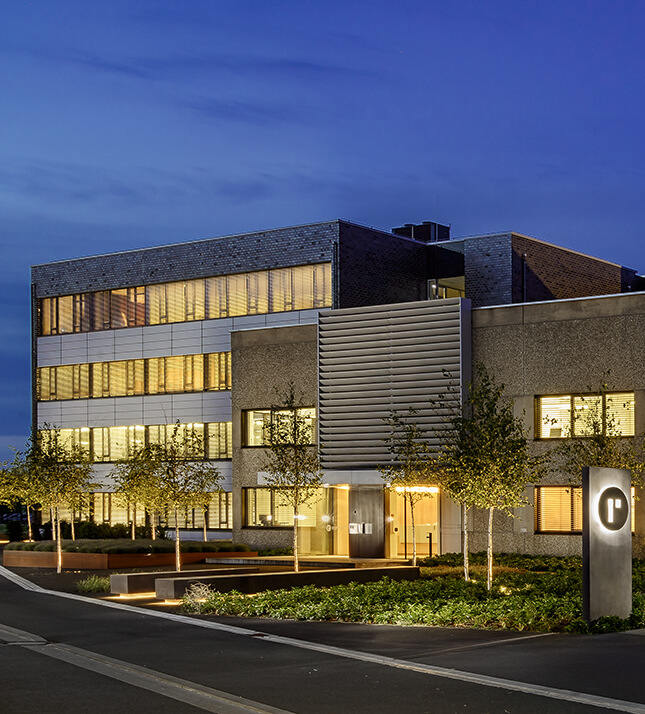 Our main factory at night