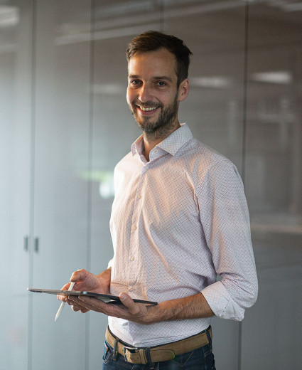 Mitarbeiter-Story Stefan Thiel, Außendienst Oberflächentechnik