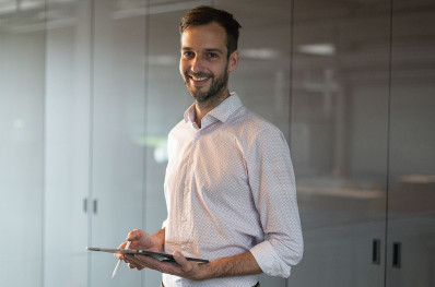 Mitarbeiter-Story Stefan Thiel, Außendienst Oberflächentechnik